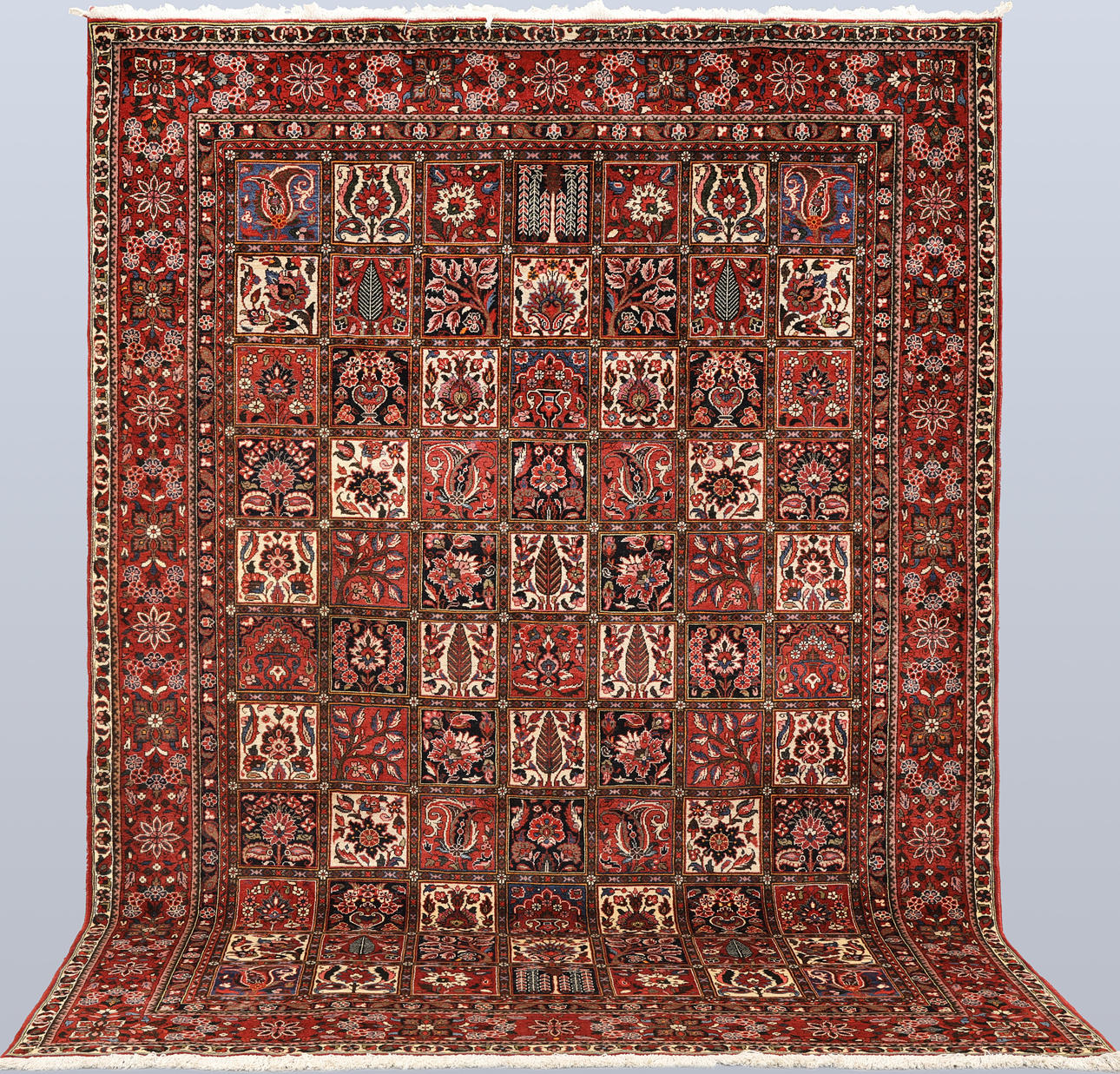 TEPPICH, Bakhtiari, Gartenmuster, fein, ca. 308 x 210 cm.
