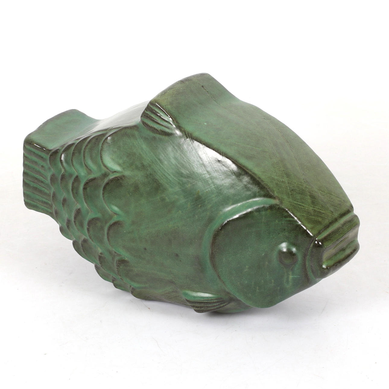 HYONSUN RHEE. Figurine, Fish, ceramics, Upsala-Ekeby.