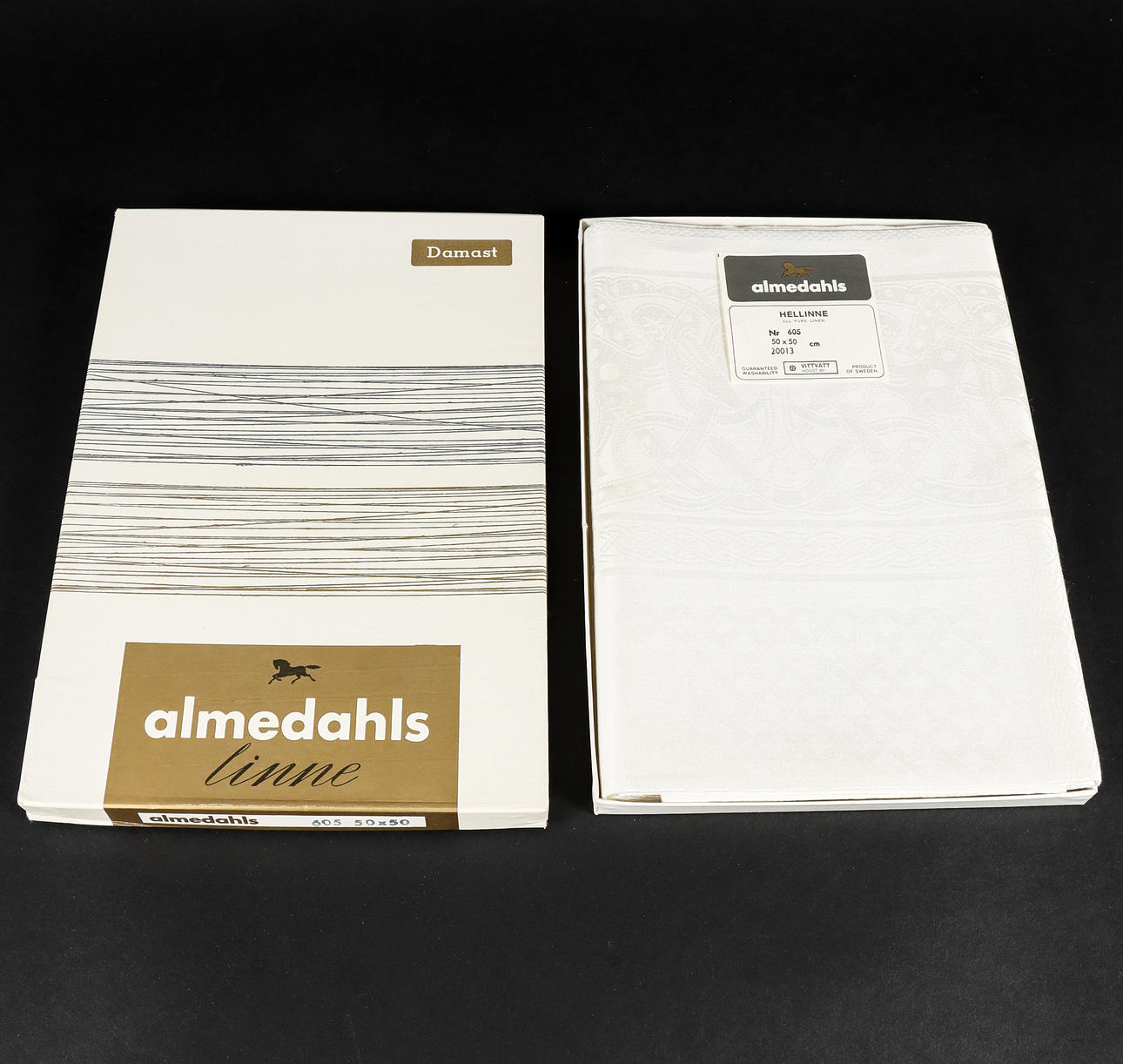 NAPKIN FABRIC Almedahls, Damask.