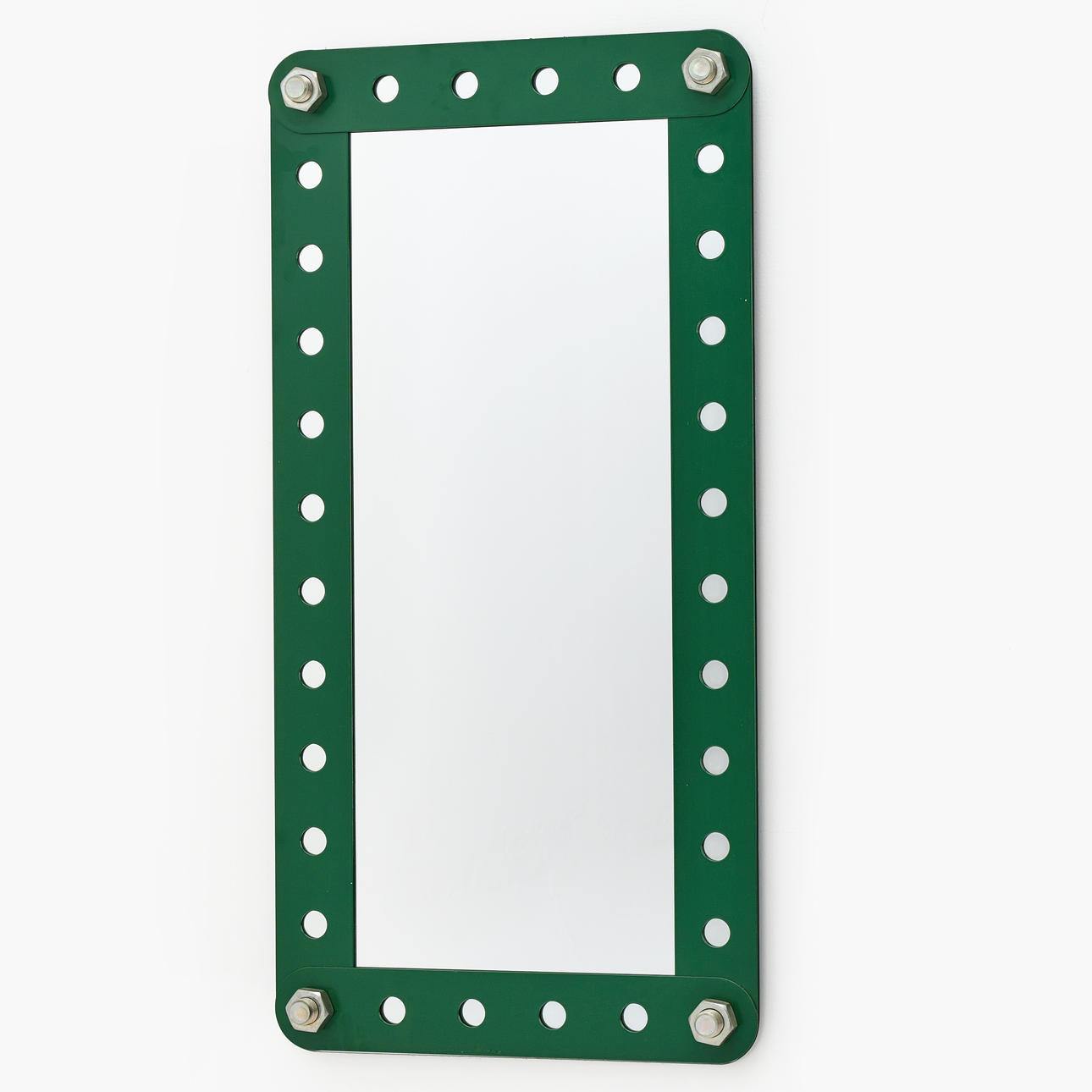 MOLLY BARK. Mirror, Meccano, unsigned.