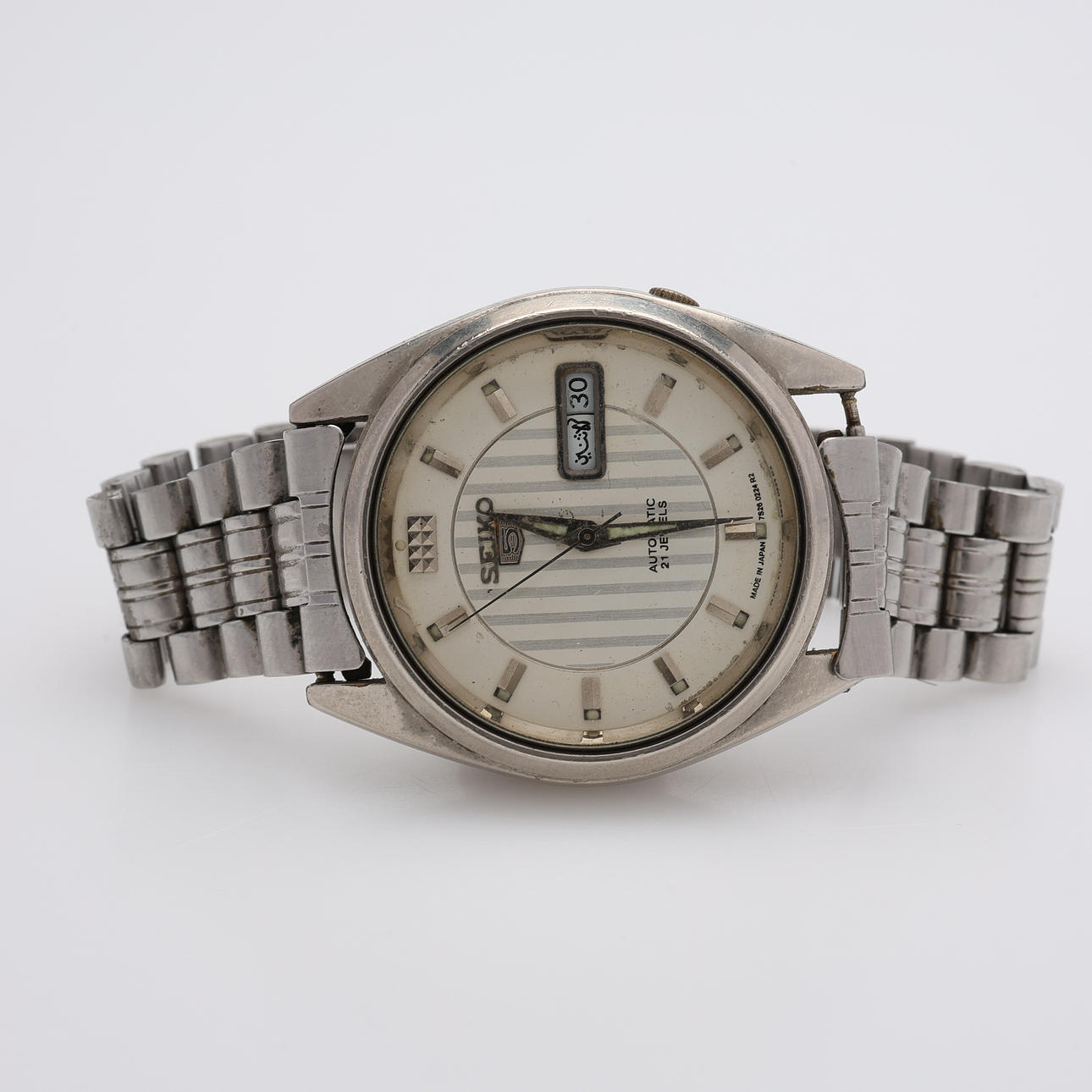 RELOJ DE PULSERA, ACERO, SEIKO 5, MISIÓN AUTOMÁTICA.