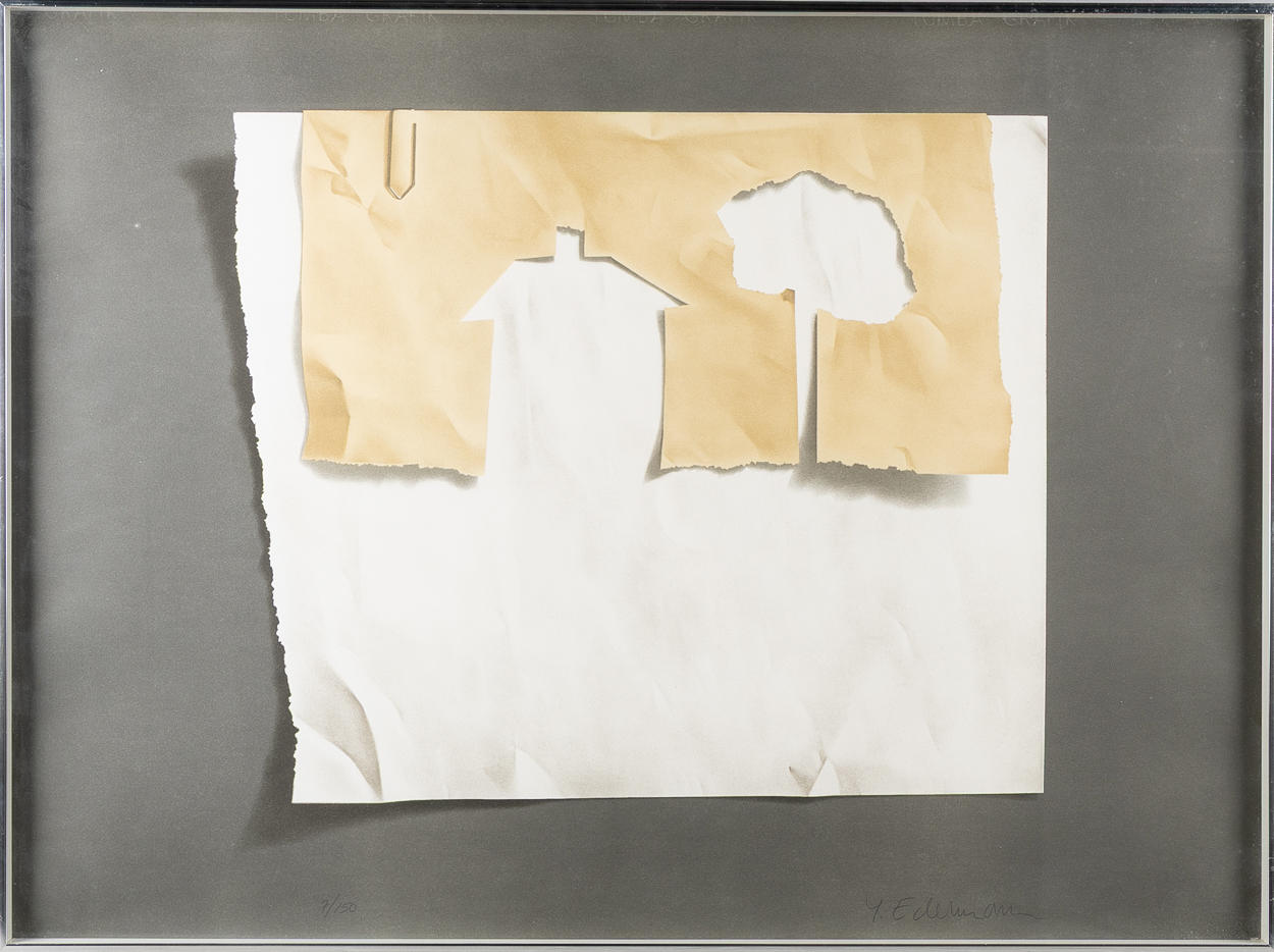 YRJÖ EDELMANN. Lithograph, 7/150, signed.