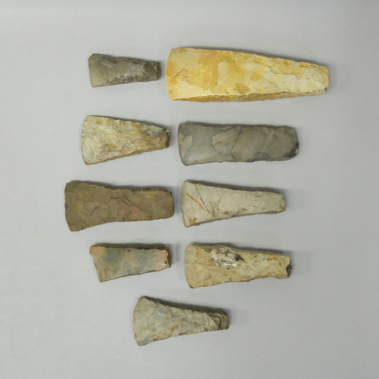 PARTI STENALDERØKSER, FLINT.