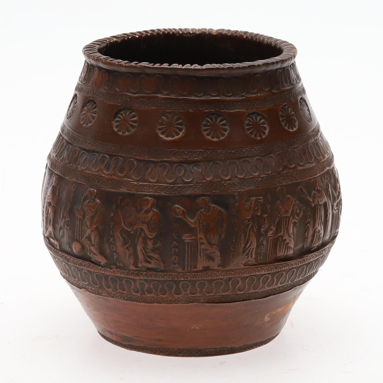 VASE. A pottery, Greece, 20th century.