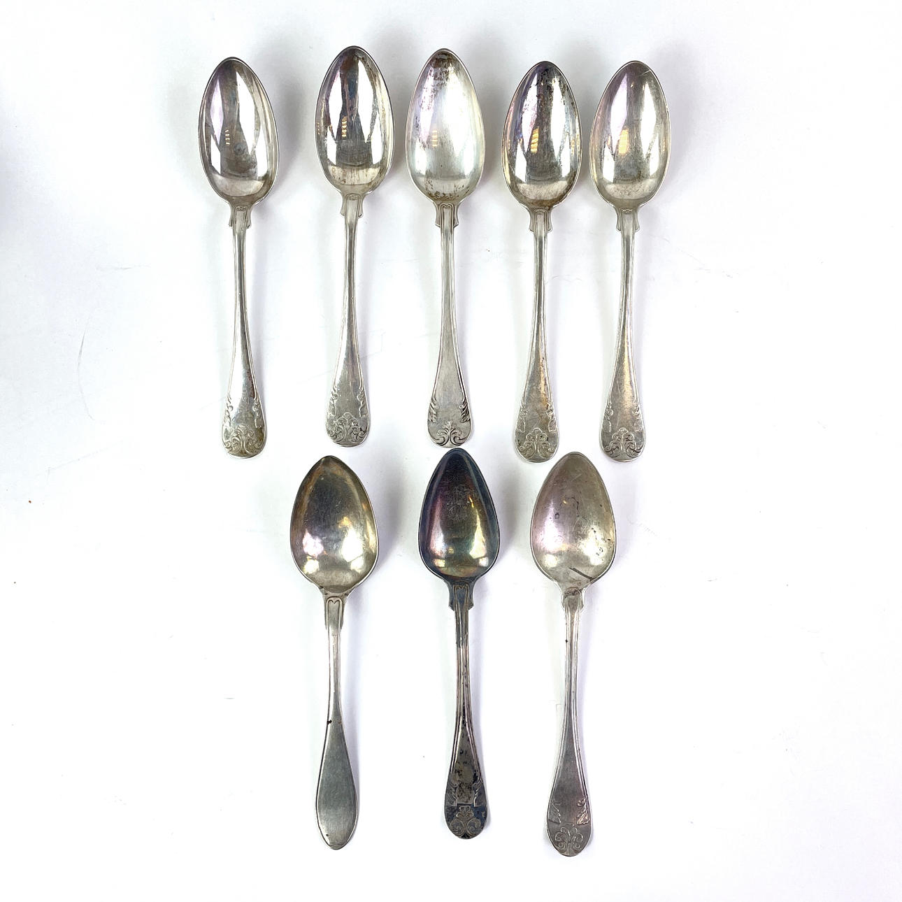 TABLESPOONS, silver, 8 pcs.