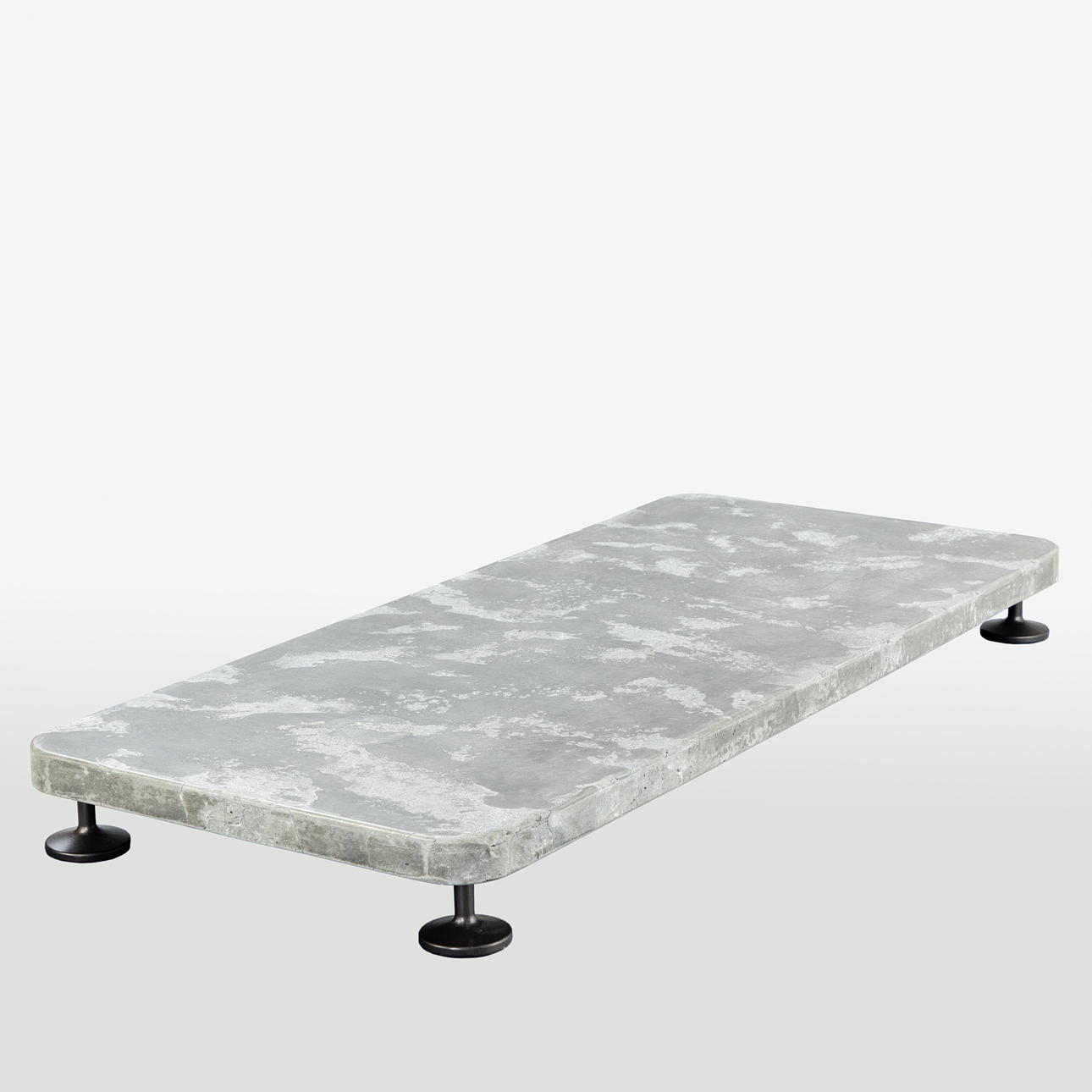 Baxter 'Piombino' low coffee table, concrete.