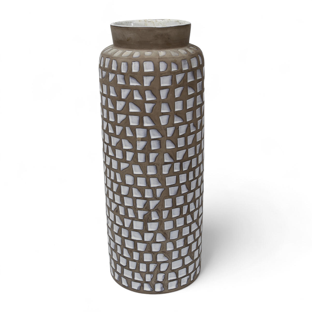 INGRID ATTERBERG, a ceramic “Mosaic” floor vase, Uppsala Ekeby.