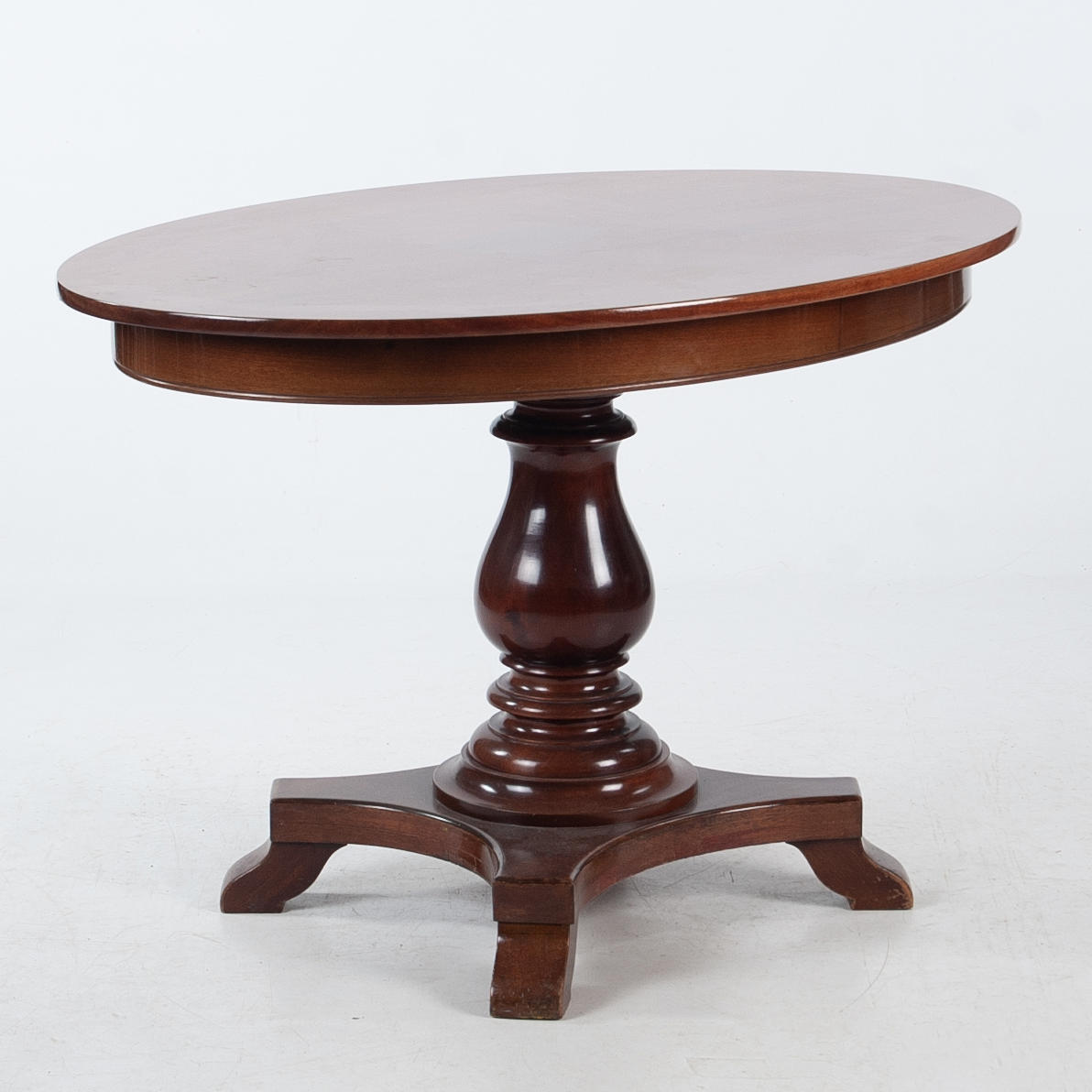 SØJLEBORD, 18.-20. århundrede.