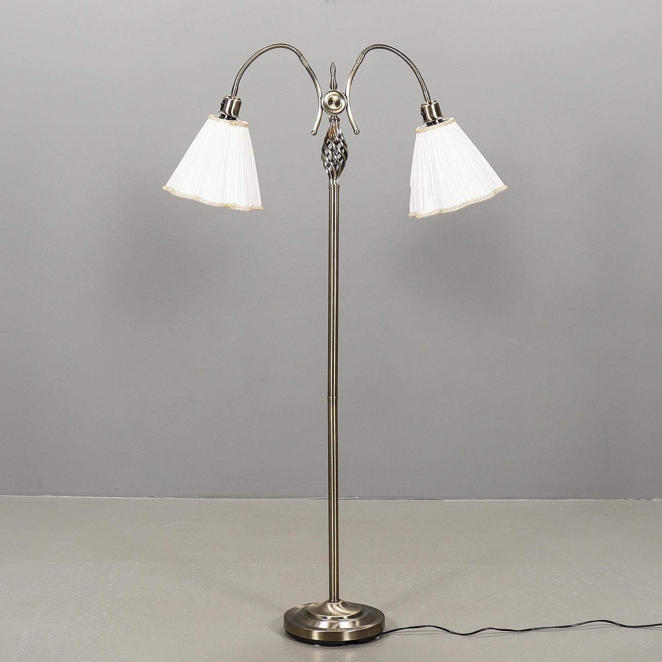 FLOOR LAMP, Cottex, 2-arm, modern production.