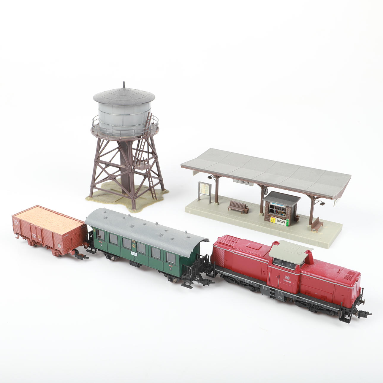 LOCOMOTIVES, WAGONS, ETC. M., Fleischmann.