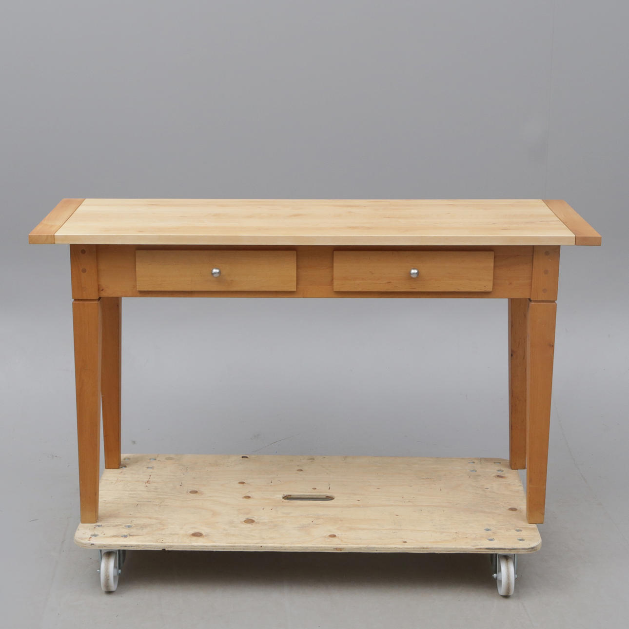 SIDEBOARD, björk, skiva, Österbymo, stämpelsignerat.