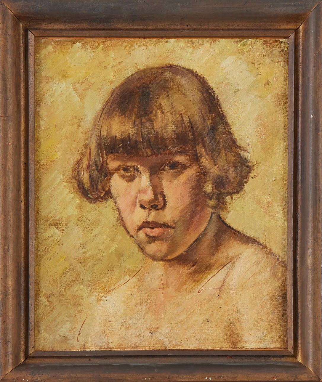 REINHOLD VON ROSEN (1894-1961). Portrait of a woman, oil painting on ...