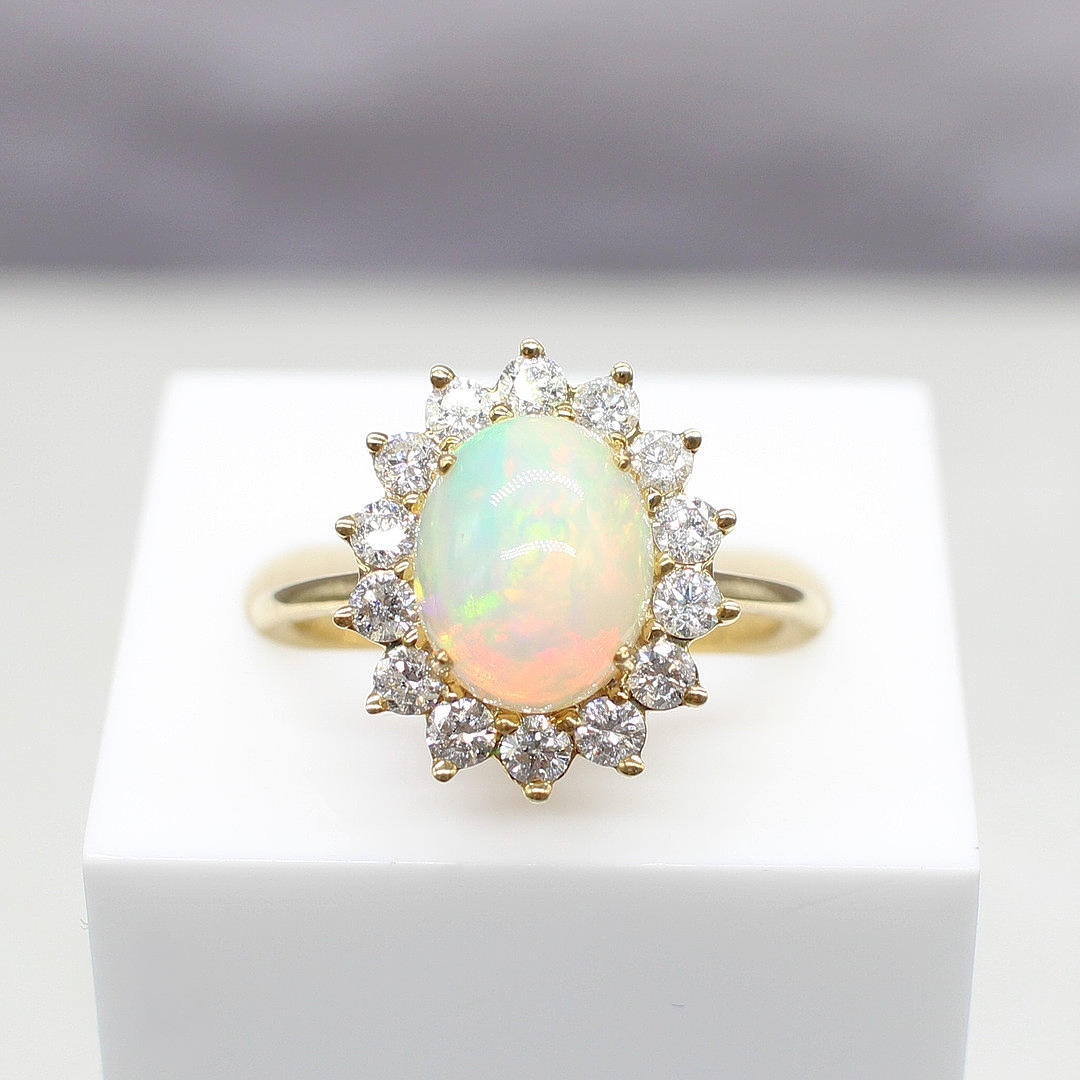 OPAALI & TIMANTTI KLUSTERIRENGAS.