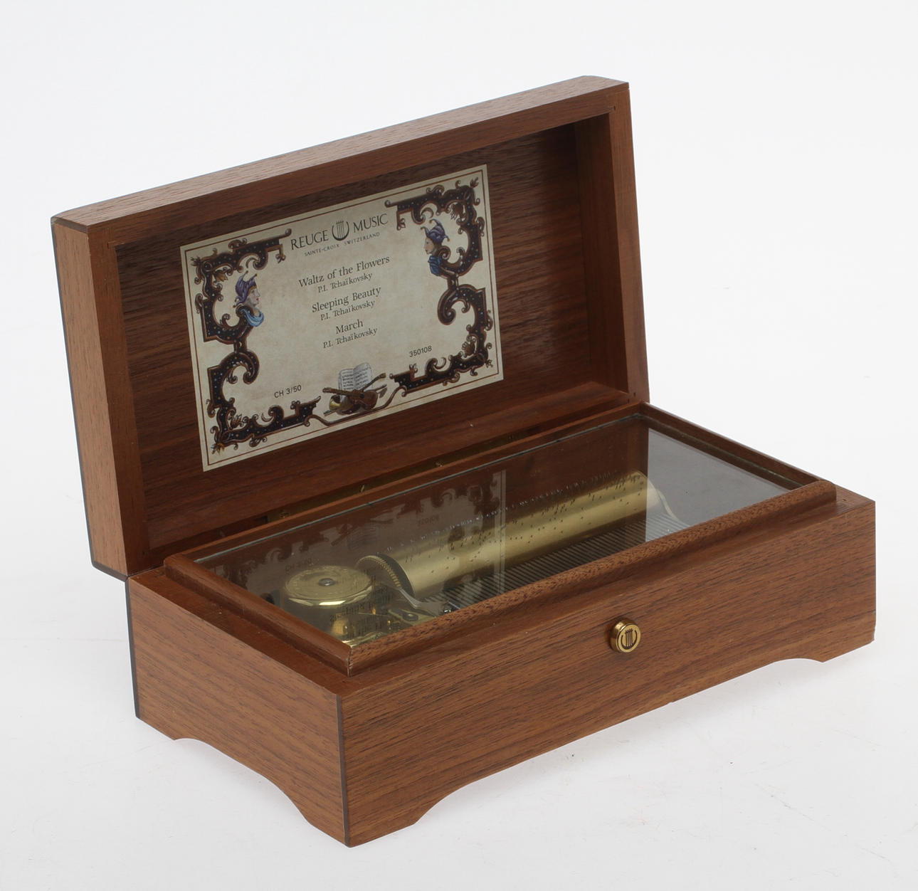 SPELDOSA, Reuge Music Schweitz. 1900-tal.