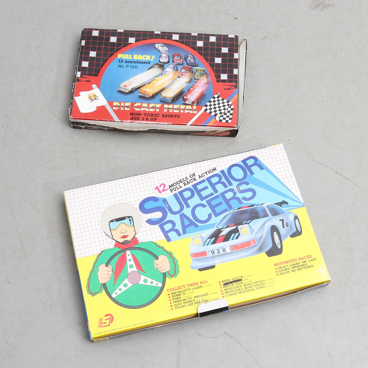 MODELLBILAR, 24 stycken i originalkartong, Hongkong.