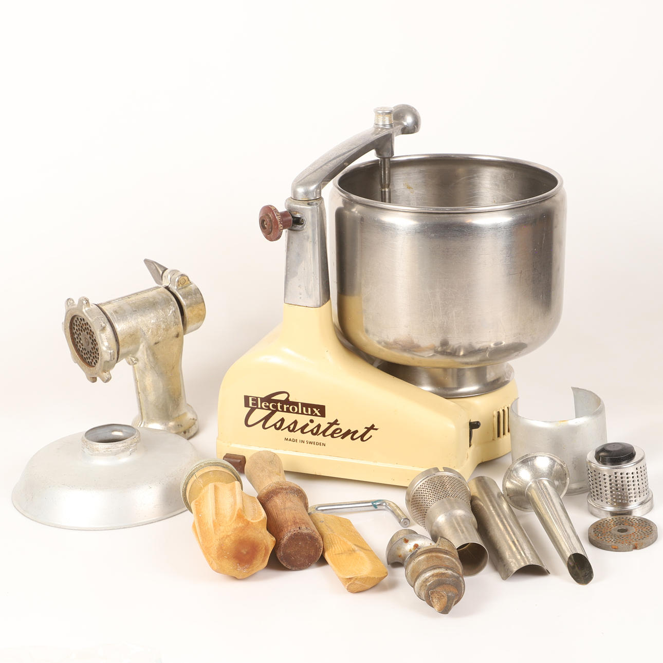 Eine Haushaltshilfe, Electrolux, Mitte des 20. Jahrhunderts.