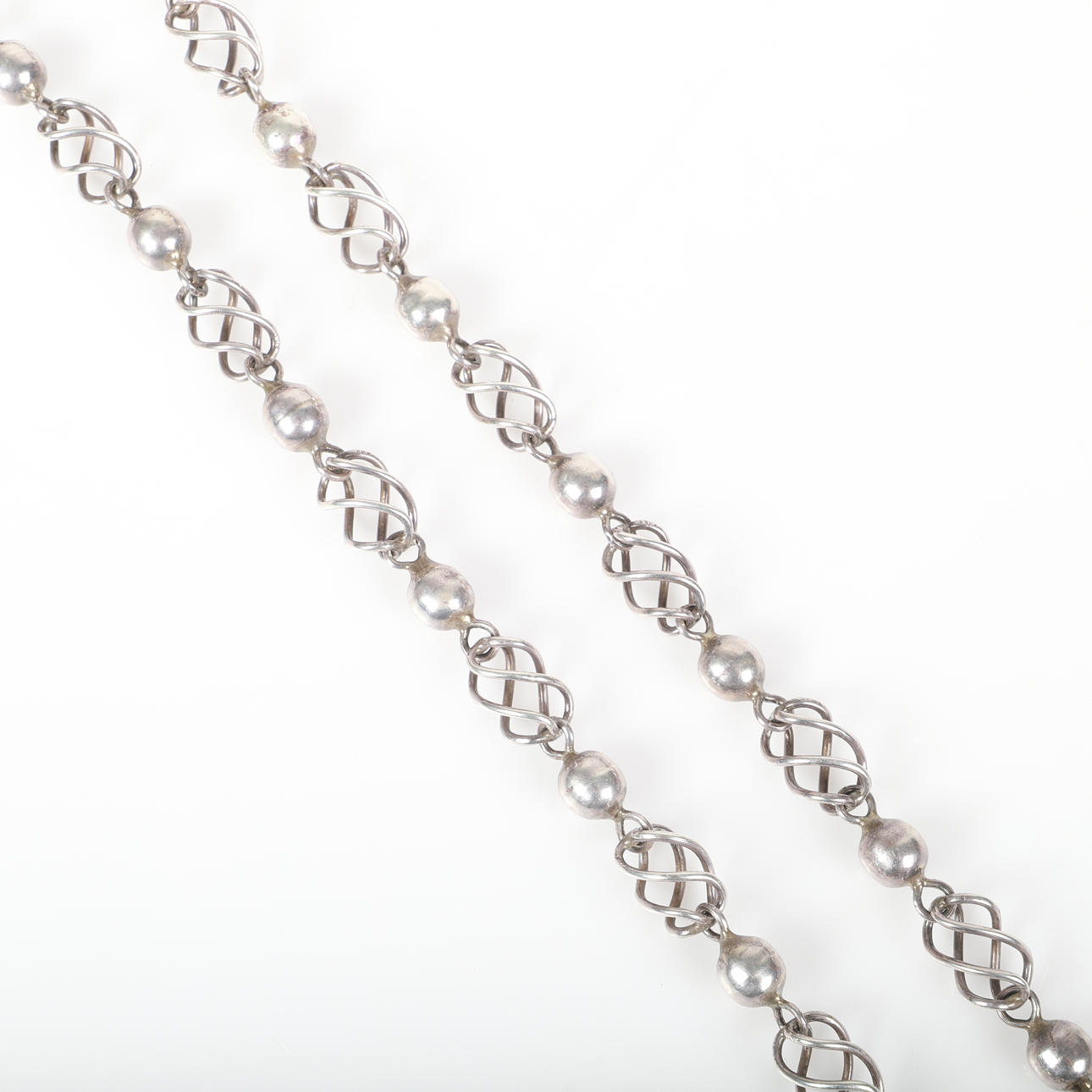 NECKLACE, sterling silver, Mexico.