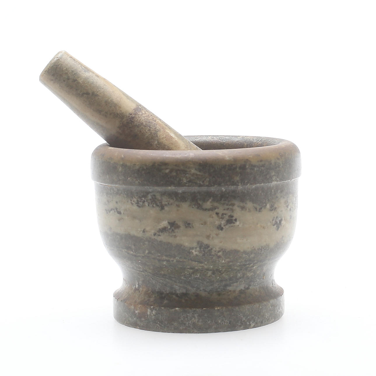 MORTEL, kolmårdsmarmor, med pistill, 1900-tal.