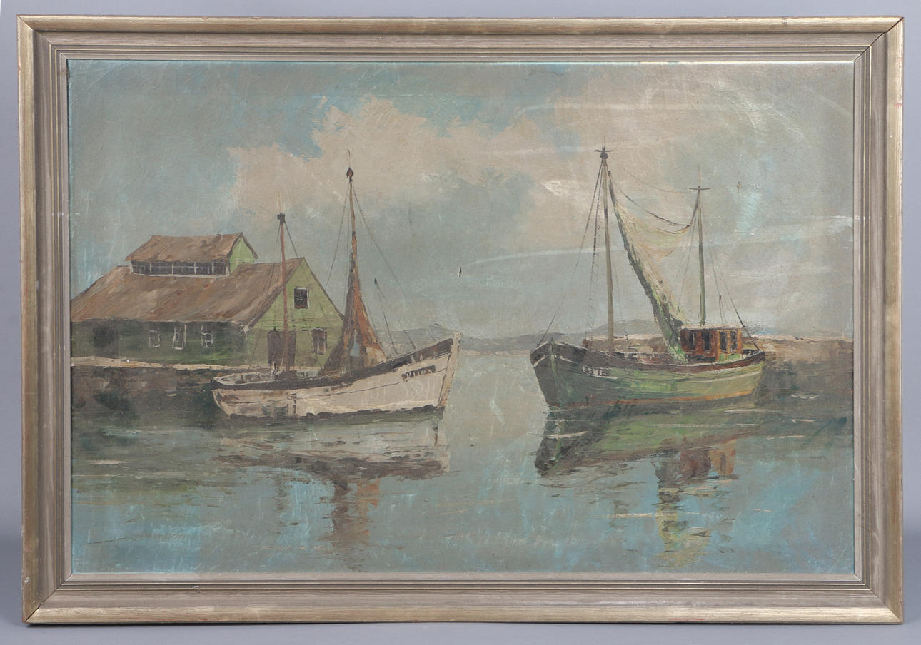 MANNERKOULU (1900-LUKU) SATAMAKOHTAUS KALASTUSVENEINEEN.