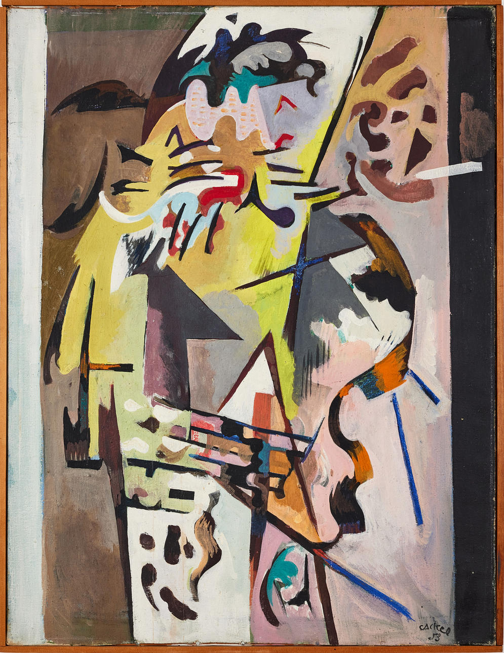 ACKE OLDENBURG. ”Tessie istuva”.