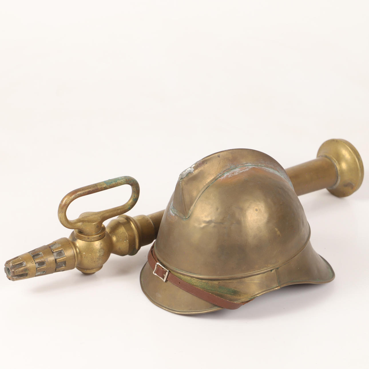 PALOKYPÄRÄ M. M., messinki, 1900-luvun alku.