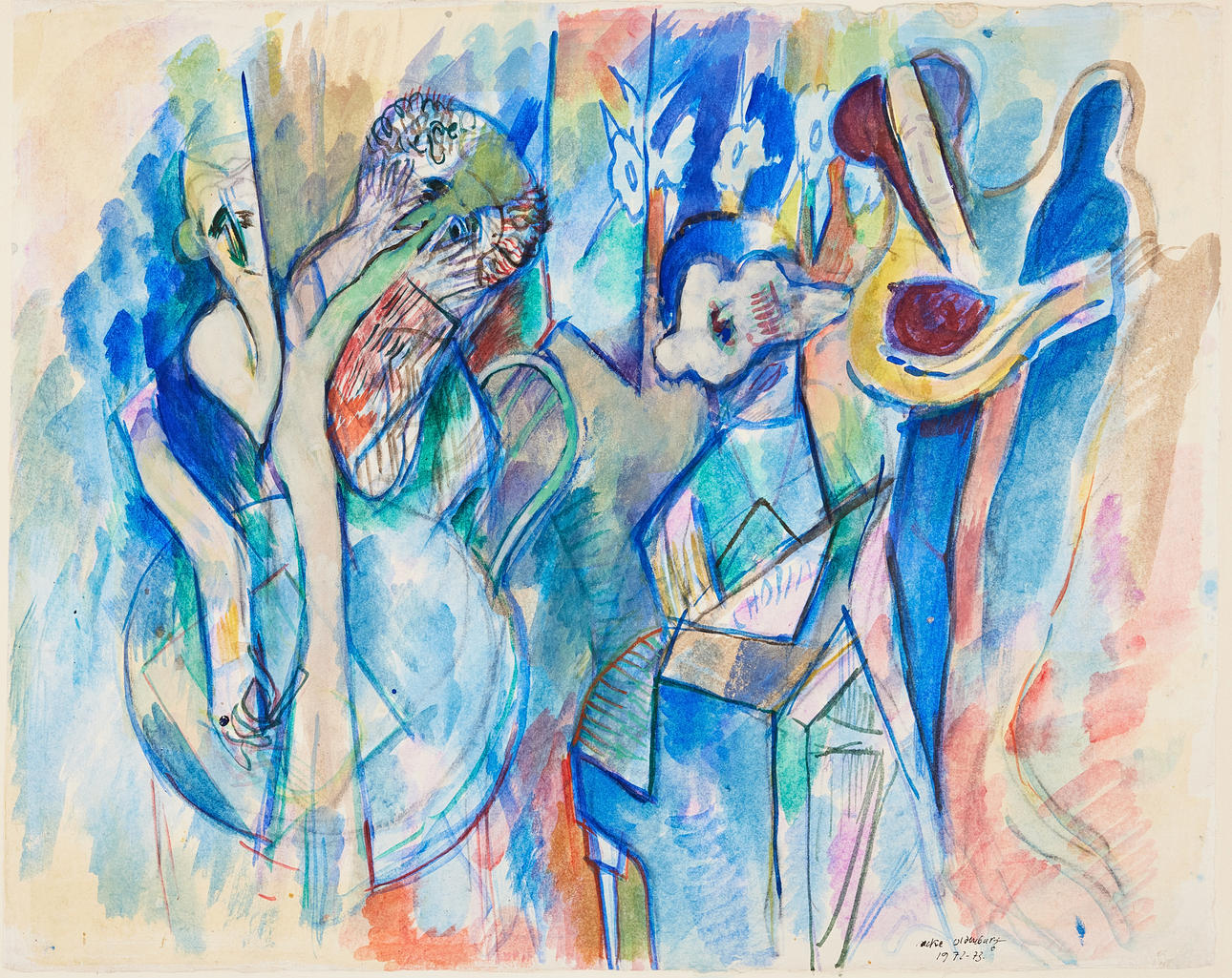 ACKE OLDENBURG. “Luisenstrasse 1972-73”.