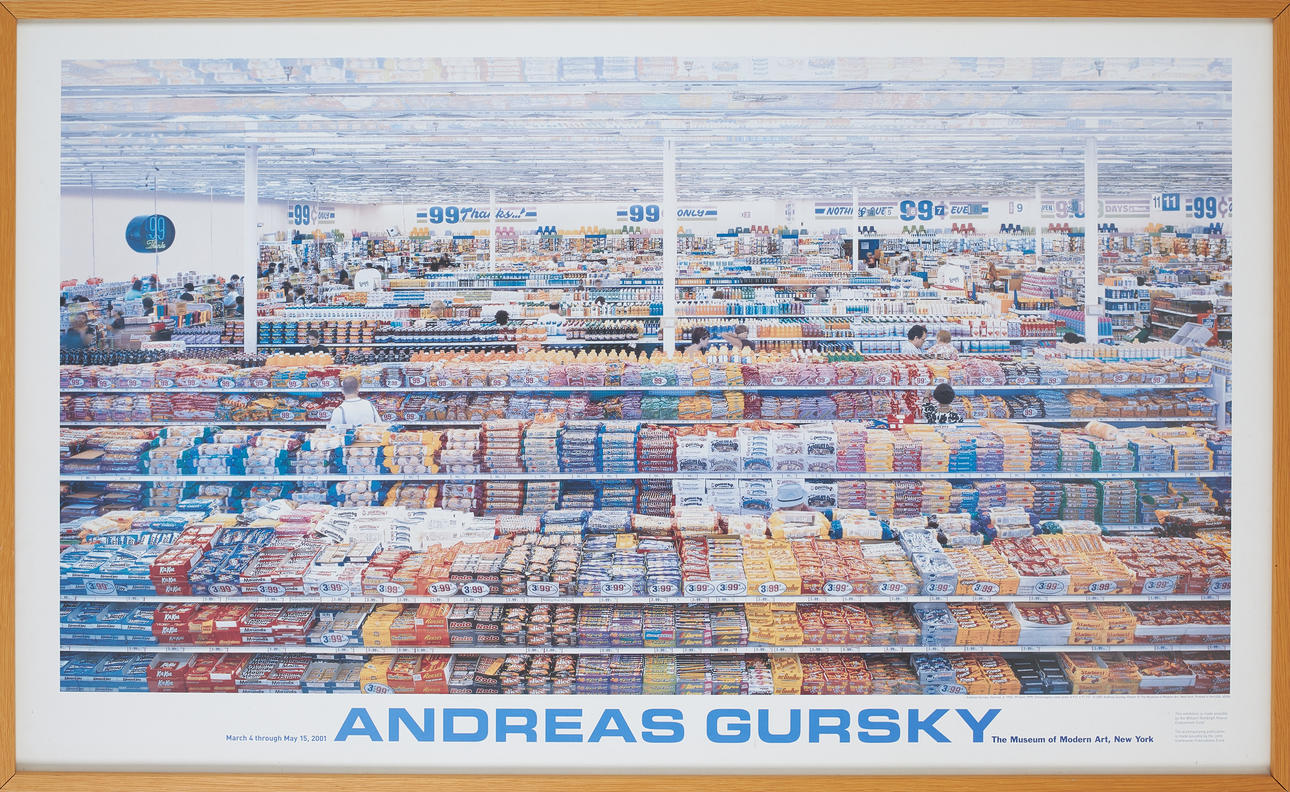 アート・デザイン・音楽 ANDREAS GURSKEY THE MISEUM OF MODERN ART Andreas Gursky: The Museum of Modern Art. 2001 Large-format volume