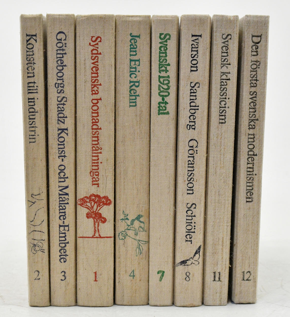 Bøger om kunst, Signum. 8 bind.