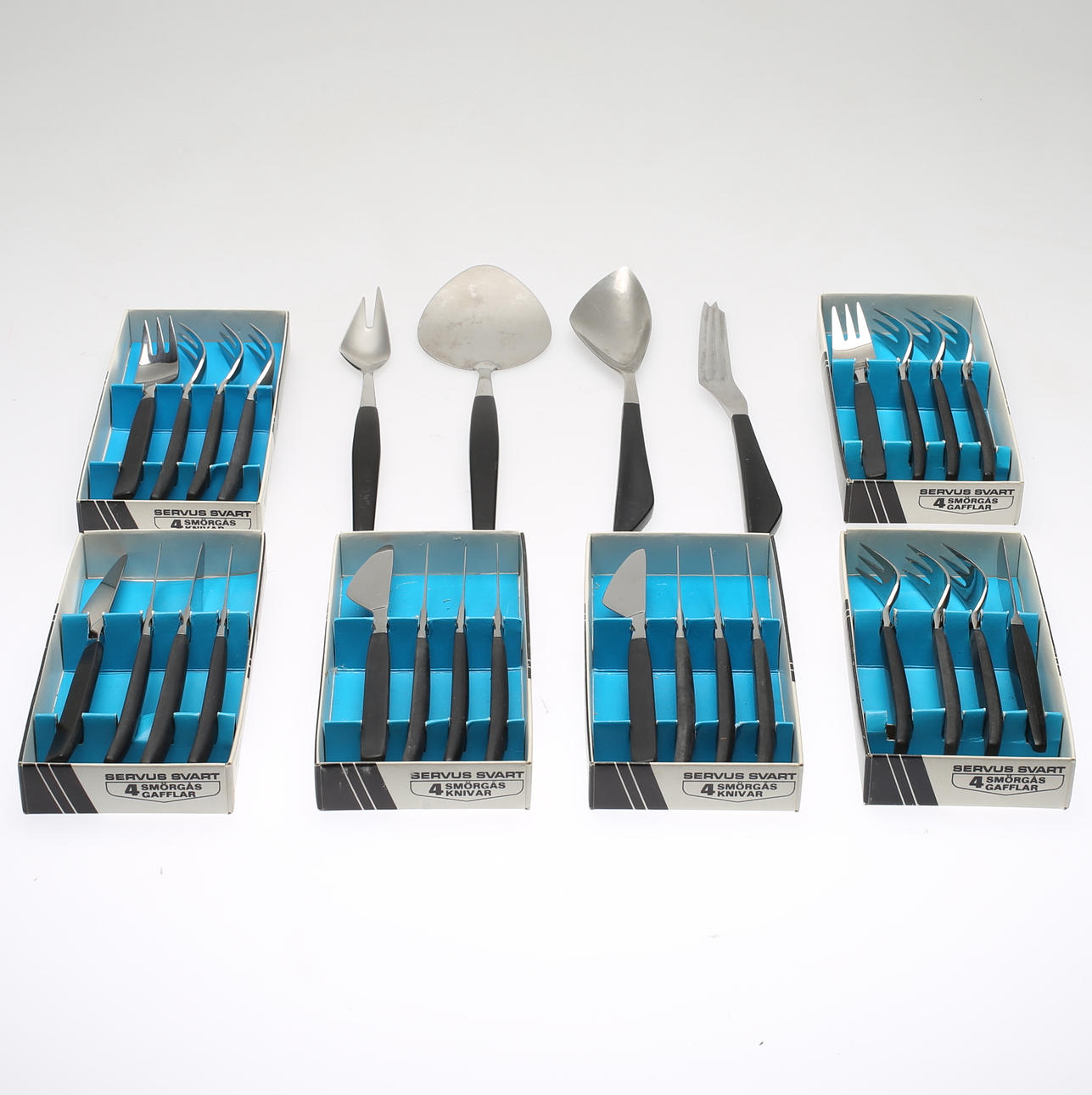 BESTICK, 28, stål och bakelit, 1900-talets mitt.