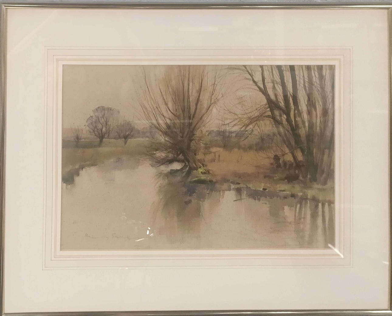 H. HENRY SHELDON. WATERCOLOUR.