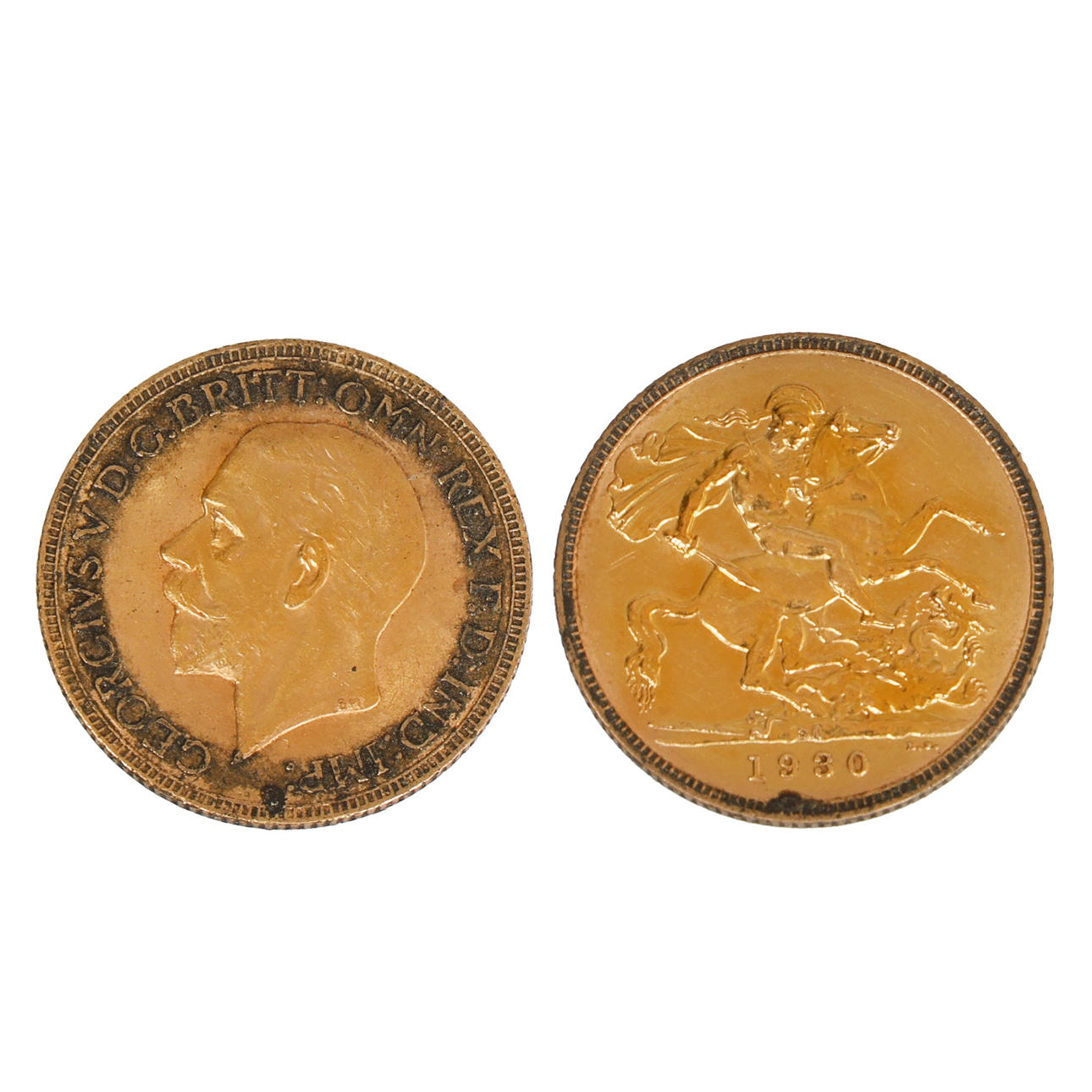 JORGE V SOBERANO DE PLENO DERECHO.