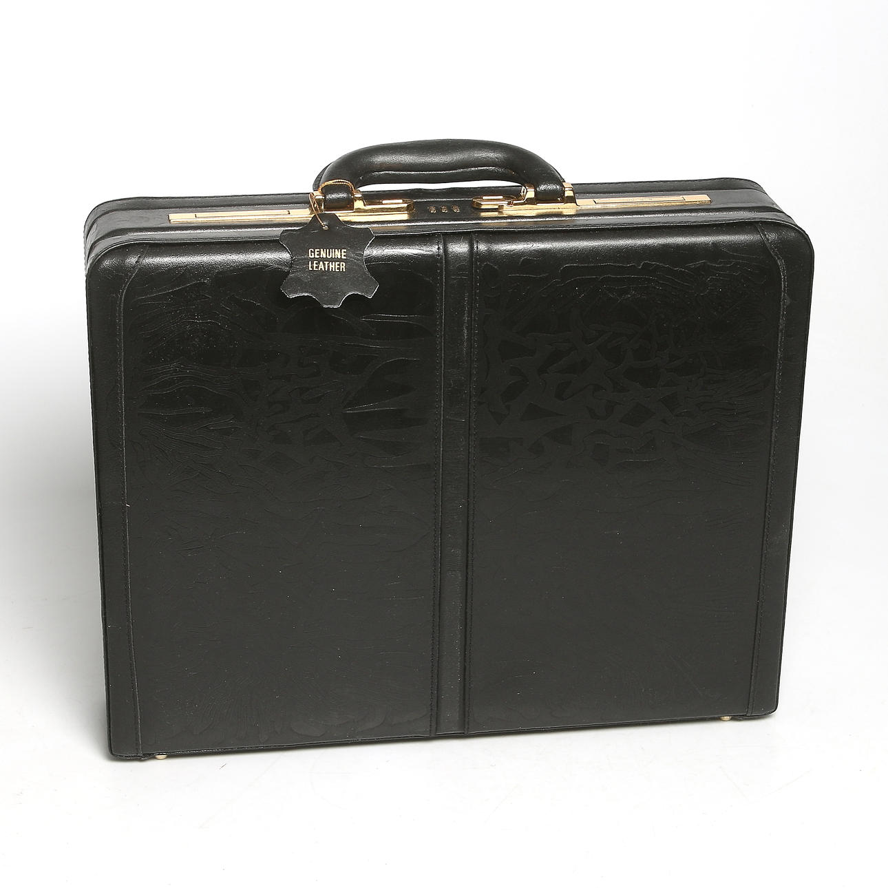 ATTACHÉVÄSKA / PORTFÖLJ, Presto, läder, 1900-tal.