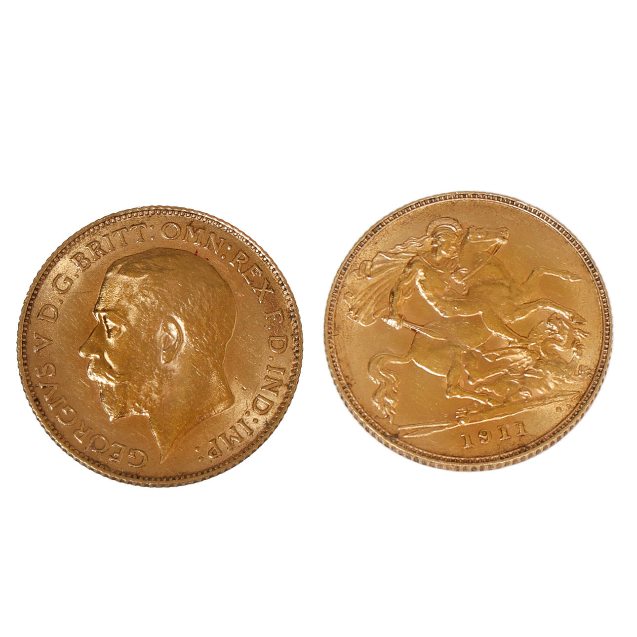 JORGE V MEDIO SOBERANO.