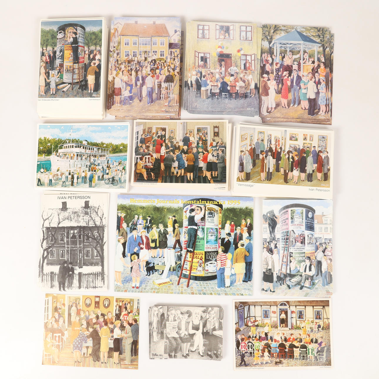 IVAN PETERSSON. Postcards, etc.
