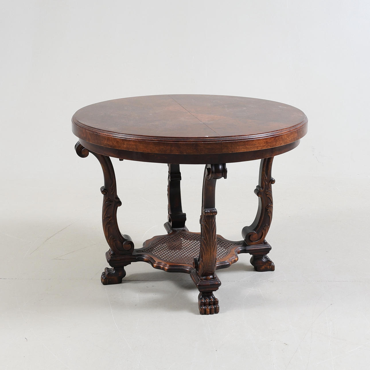 A Chippendale-style coffee table, 1930s/40s.