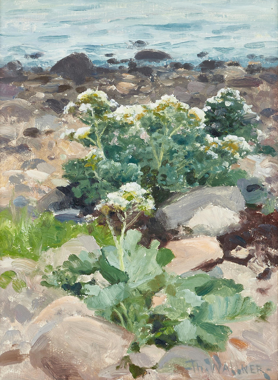 THURE WALLNER (1888-1965). Arild, signed and dated 53, oil on panel.