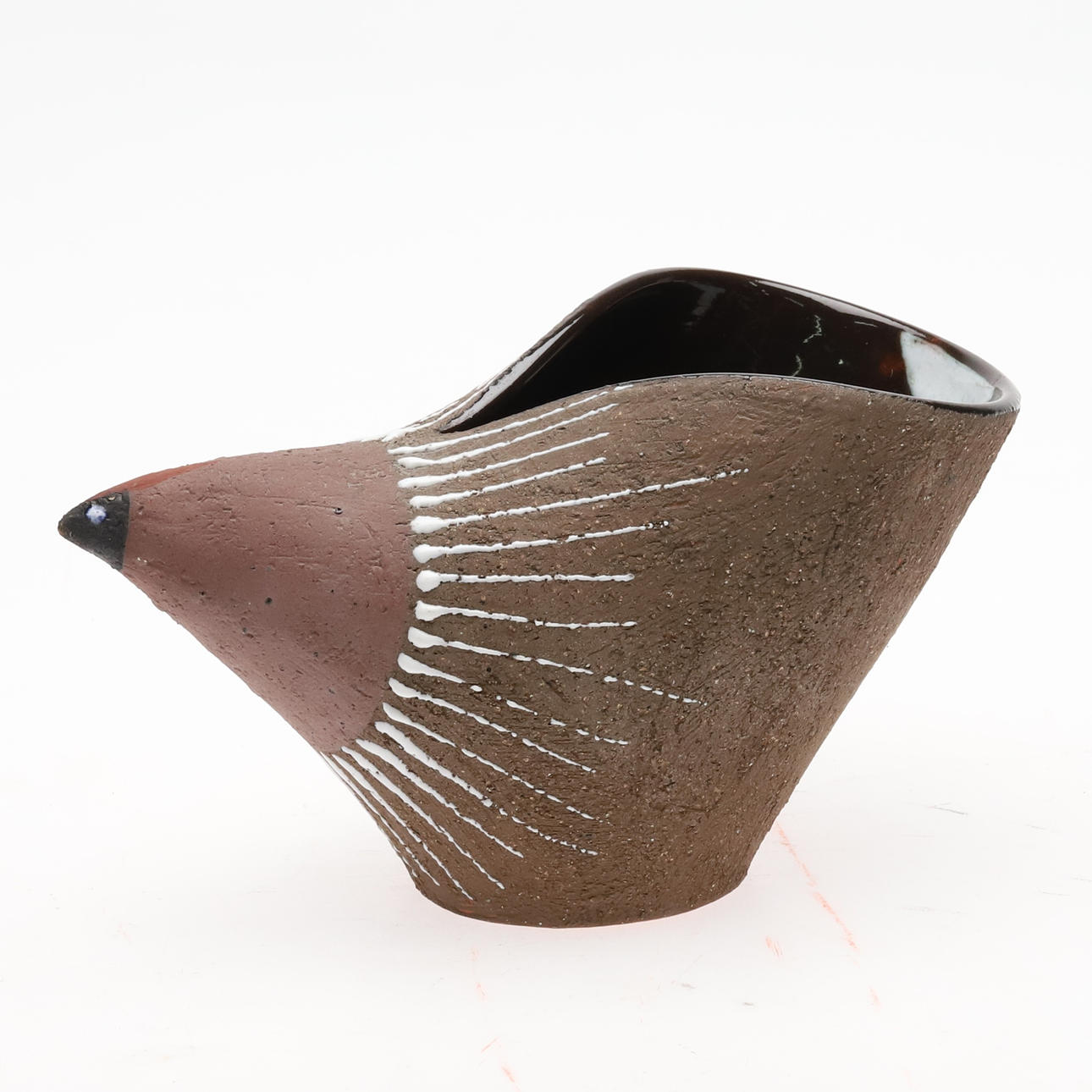 THOMAS HELLSTRÖM. SCHALE. Eine Keramik, „Bird“, Nittsjö Ceramics.