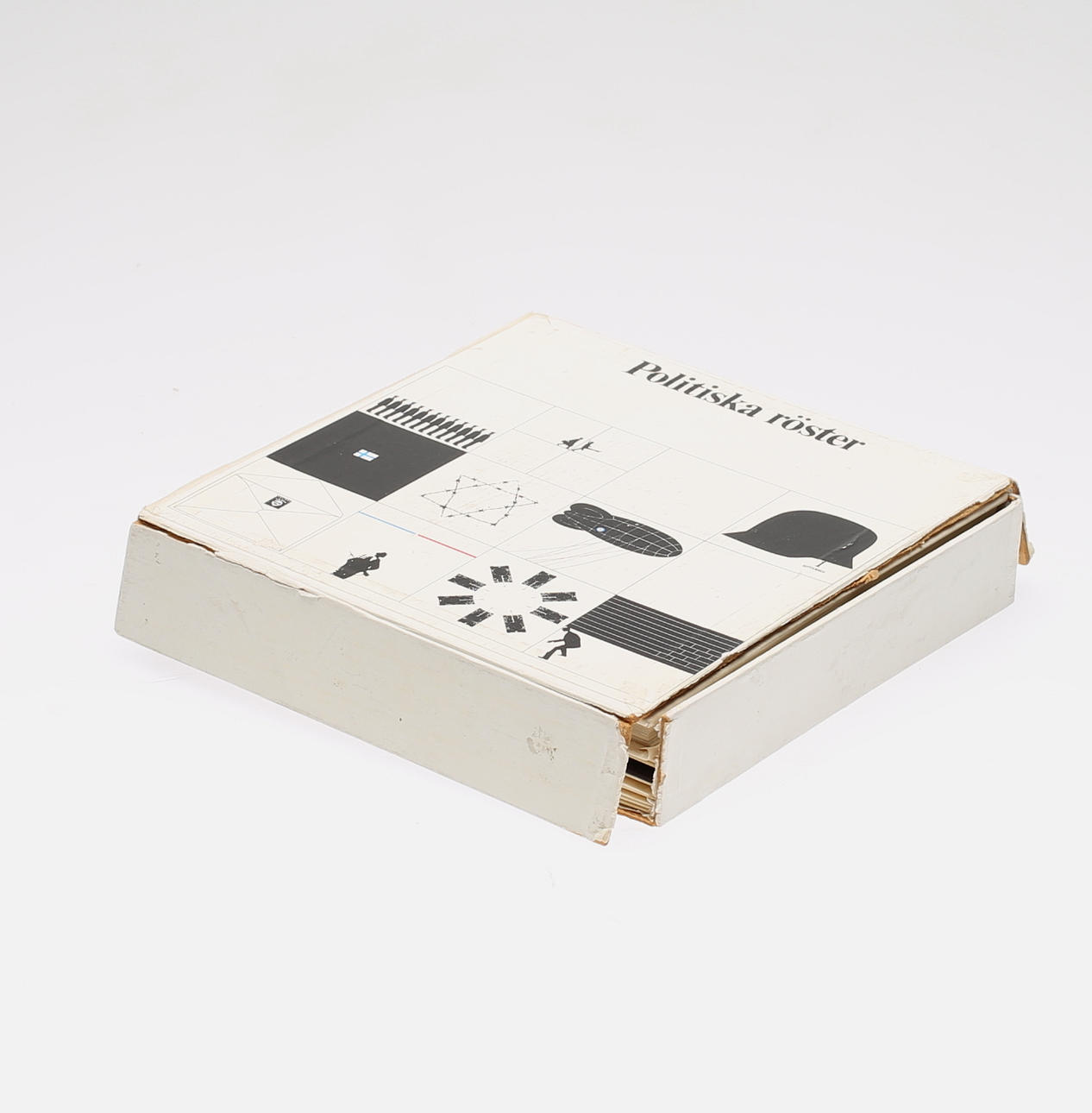 PARTI LP-SKIVOR, "Politiska Röster", utgiven av Sveriges Radio och Skolstyrelsen 1965.