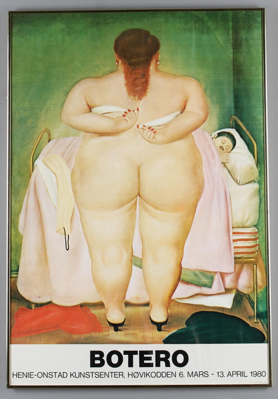 FERNANDO BOTERO. efter, affisch.