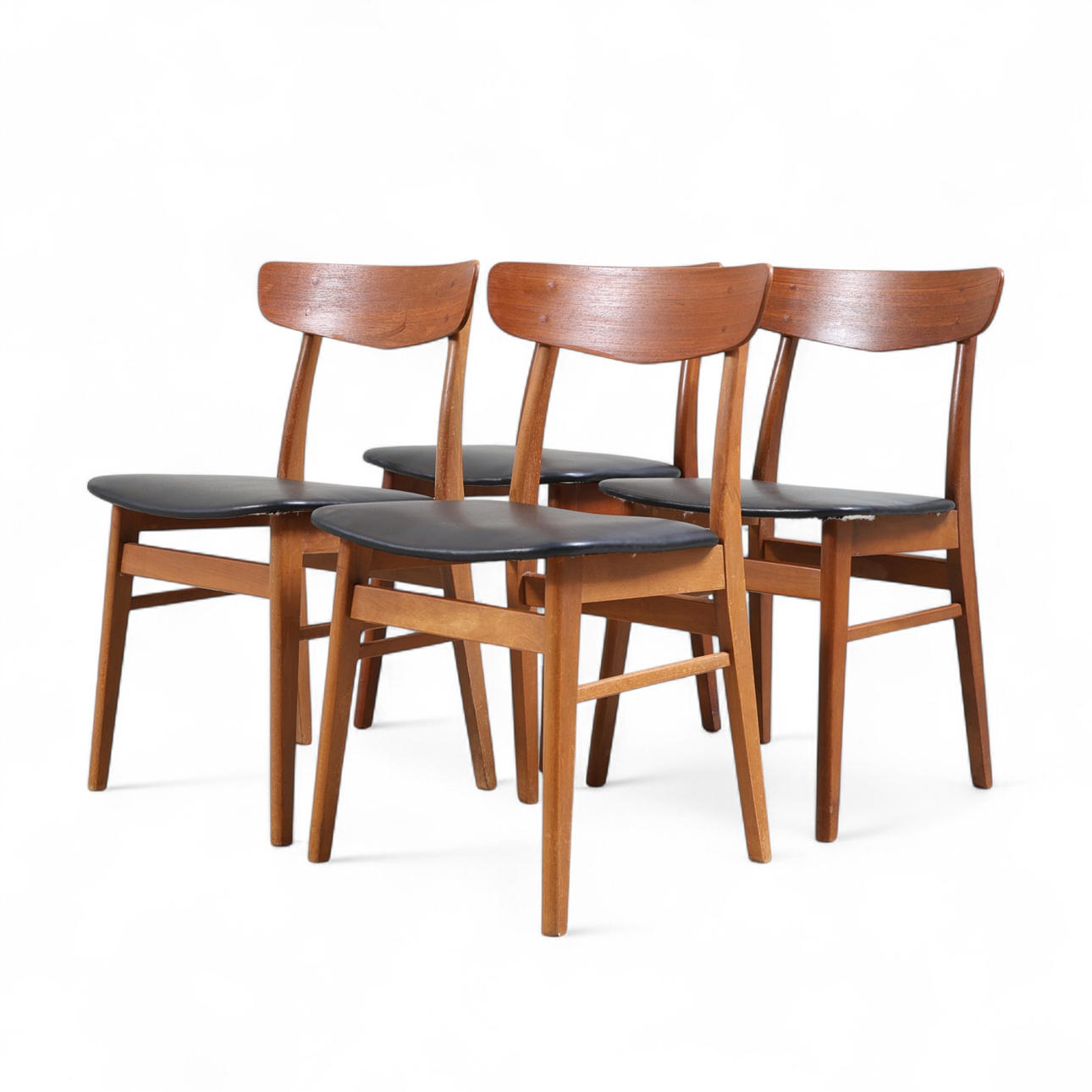 TUOLEJA, 4 st, Findahl Möbelfabrik, Danmark, 1960-tal.