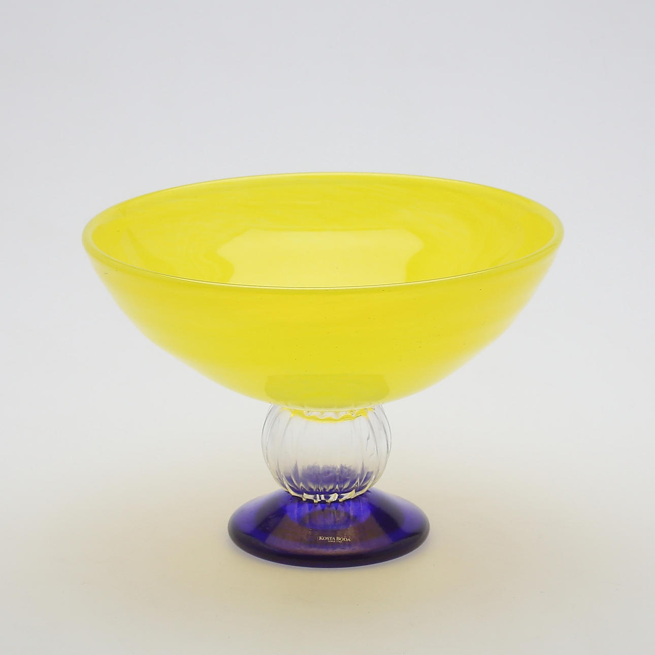 SKÅL på FOT, konstglas, Gunnel Sahlin, Kosta Boda, Artist Collection, 1900-talets andra hälft.