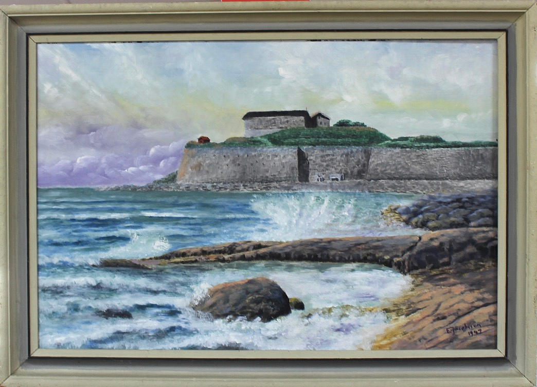 OIDENTIFIERAD KONSTNÄR. Oil on panel.