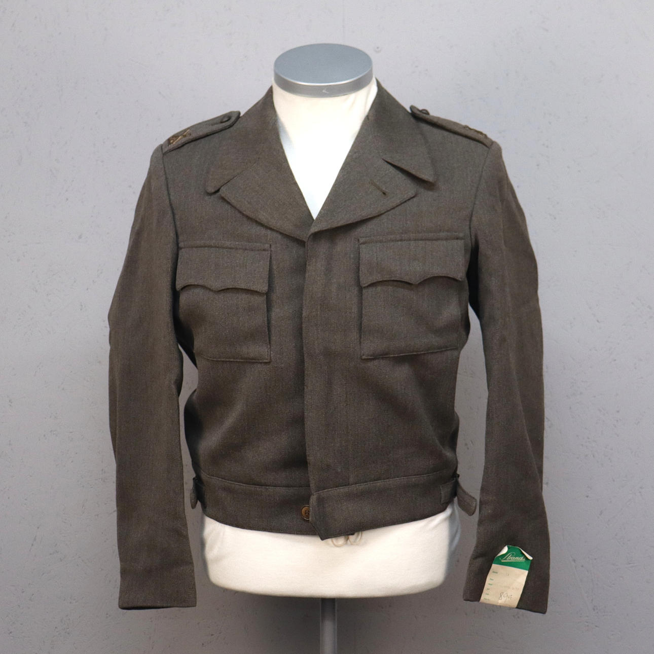 UNIFORM, work jacket, m/1957 for the Coast Artillery.