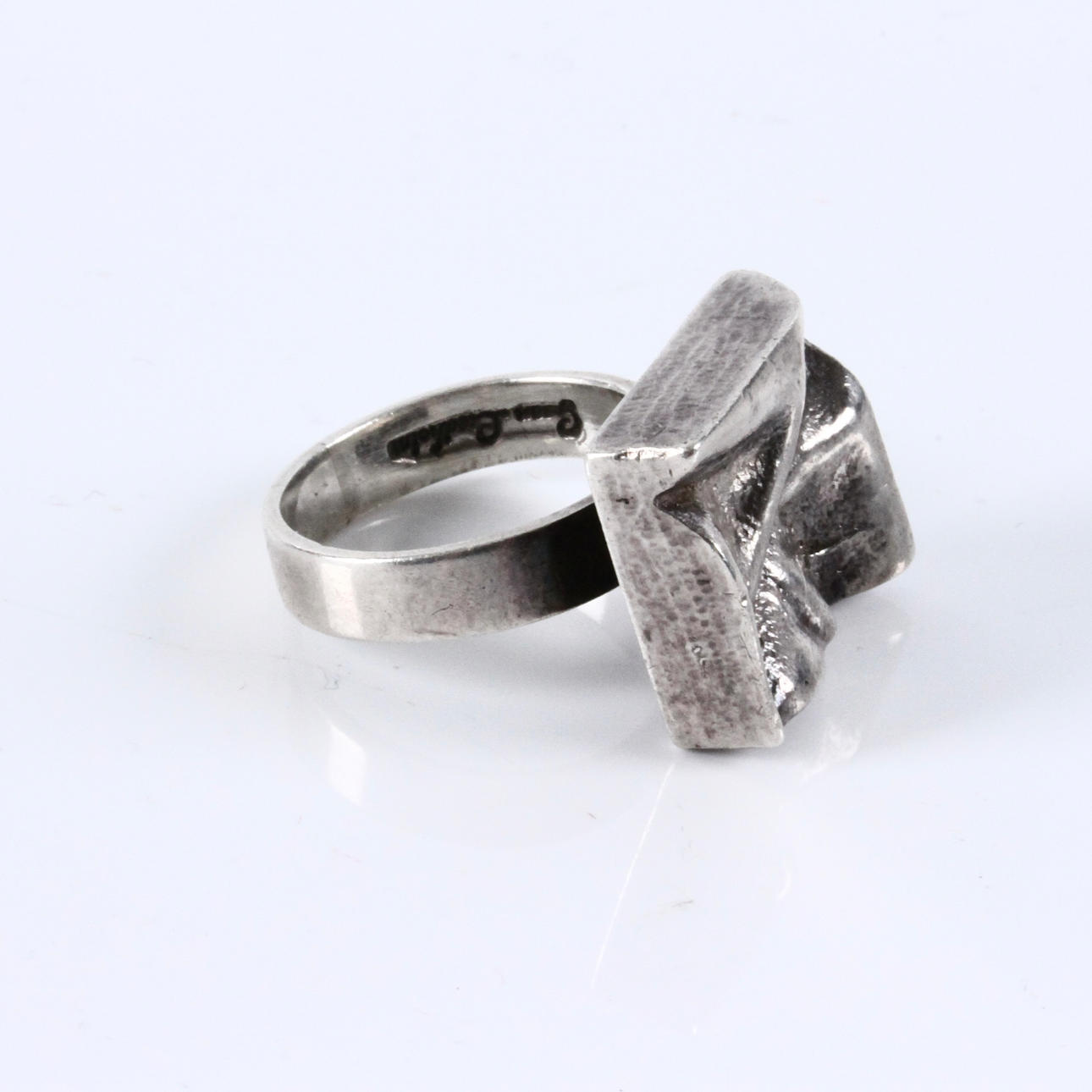 RING, sterling silver, Magnus G:son Liedholm.