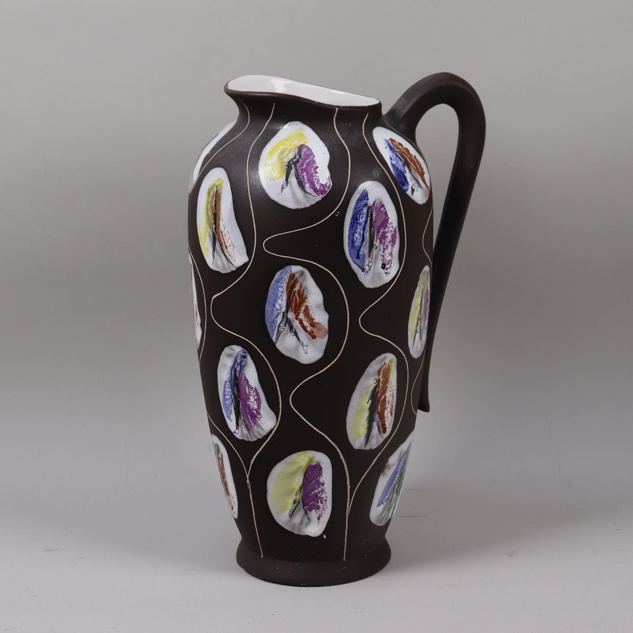 BAY CERAMICS, Germany, “Congo”, ceramic vase.