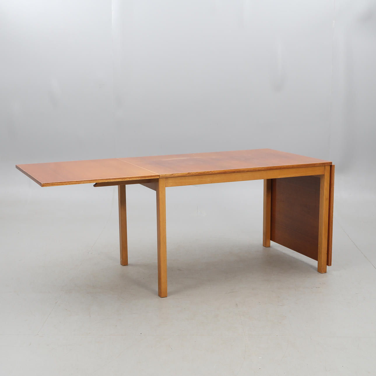 A mid 20th century folding table.