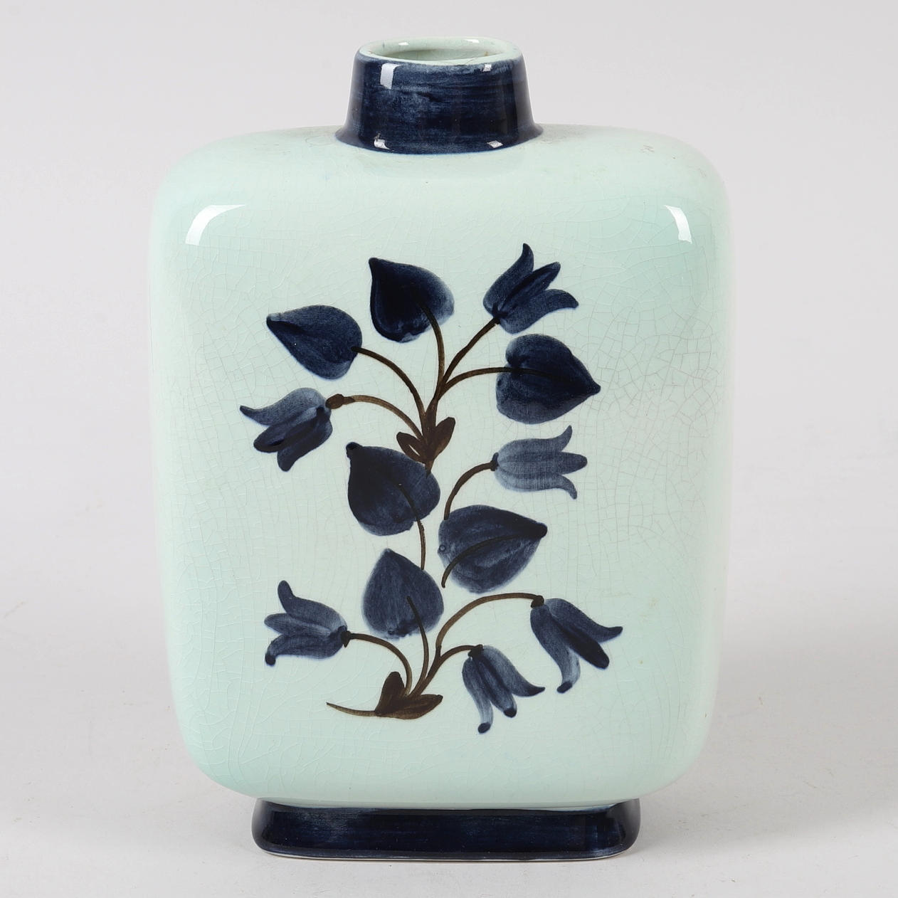 ILSE CLAESSON. a flintware vase, Rörstrand, 20th century.
