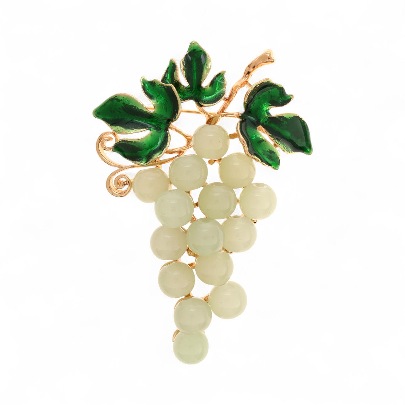 Broche i form af en flok druer.