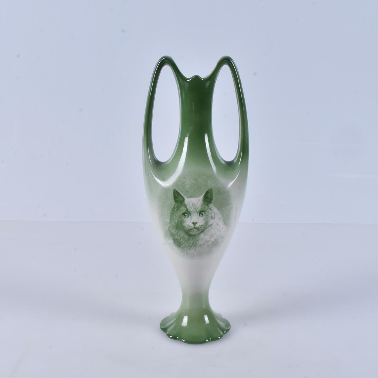 A flintware Hänkelvase, Rörstrand, early 20th century.