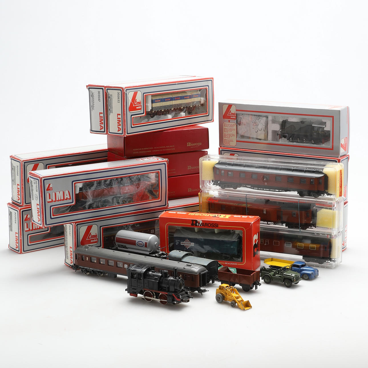 MODELTOG, Lima, Rivarossi, Liliput osv.